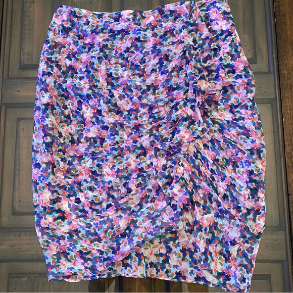 NWT Veronica Beard “Spenser” Silk Floral Skirt - Picture 3 of 16